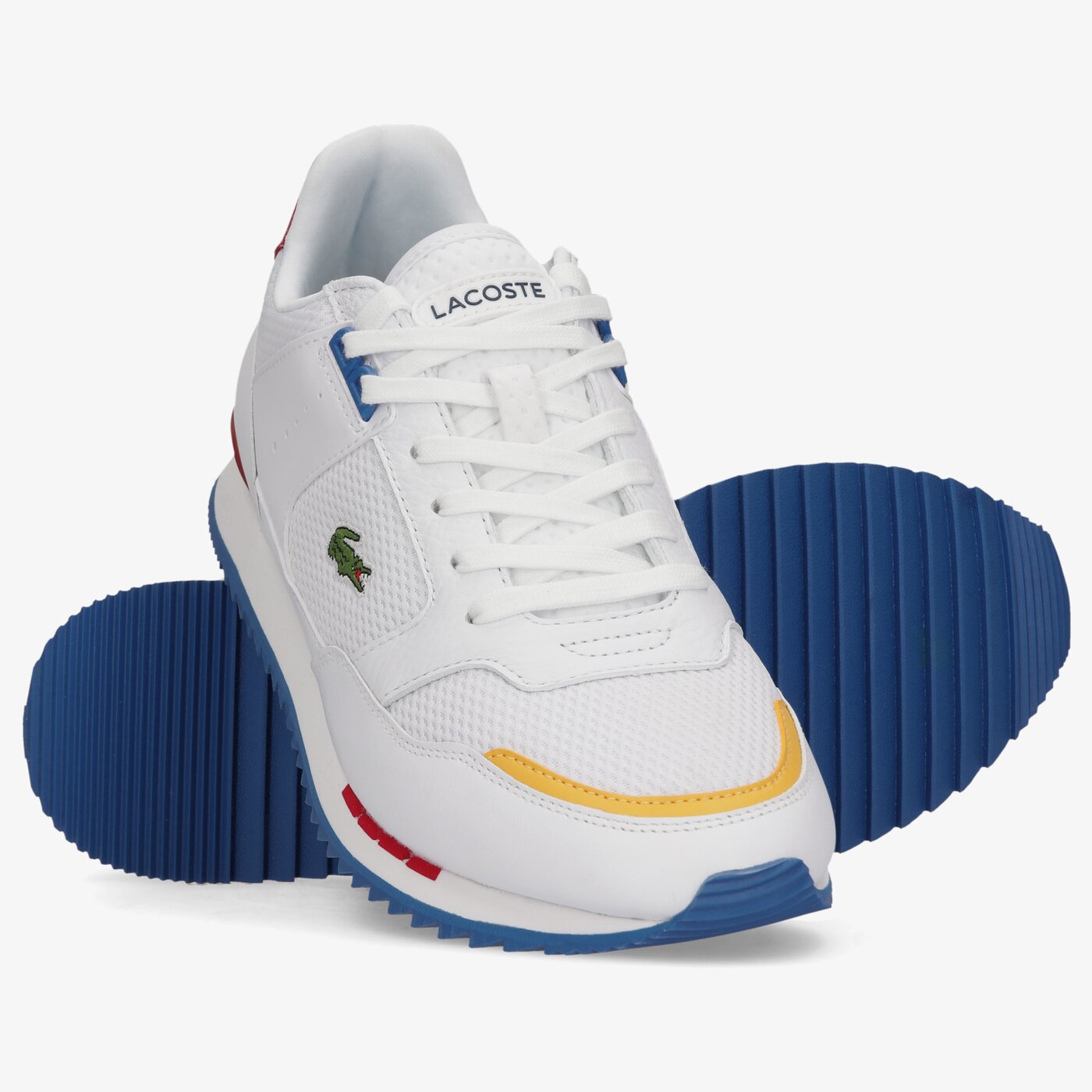 Мъжки маратонки LACOSTE PARTNER PISTE 0722 1 743sma0031080 цвят бял