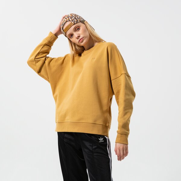 Дамски суичър ADIDAS СУИТЧЪР TREFOIL SWEATER he4748 цвят горчица