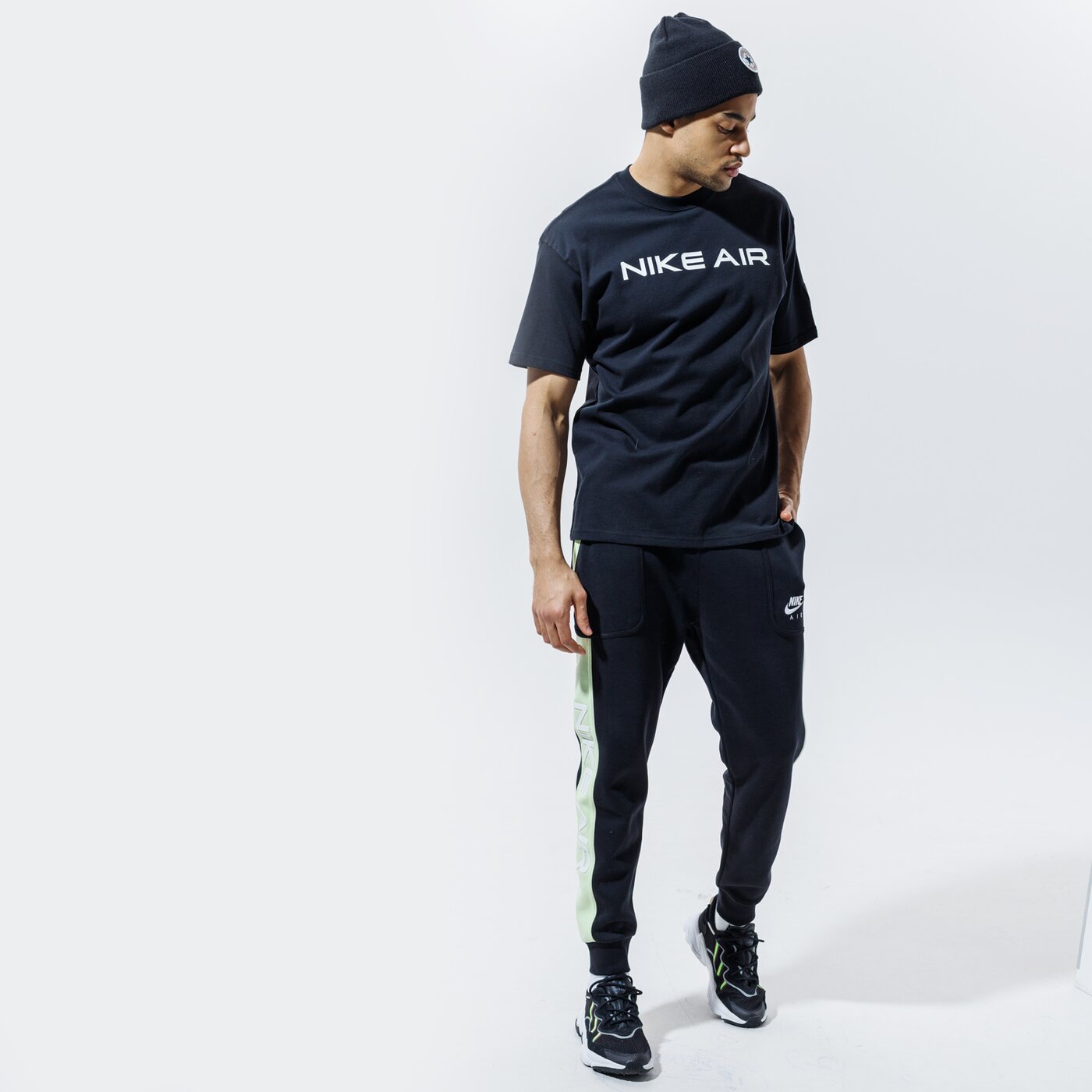 Мъжка тениска NIKE ТЕНИСКА AIR da0304-010 цвят черен