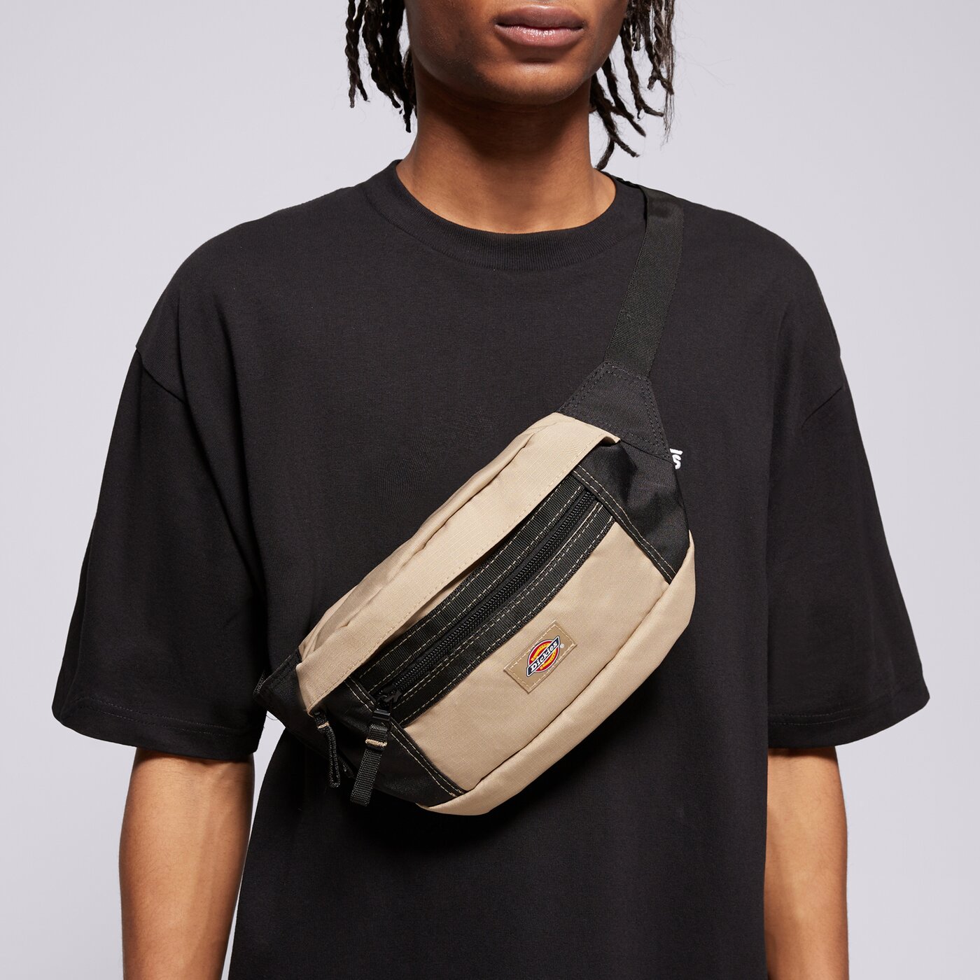 Мъжка чанта за кръст DICKIES ЧАНТА ASHVILLE POUCH КАКИ dk0a4y1ukhk1 цвят черен