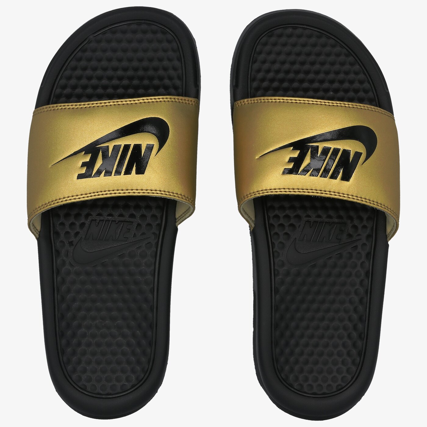 Дамски чехли и сандали NIKE W BENASSI 343881-014 цвят черен