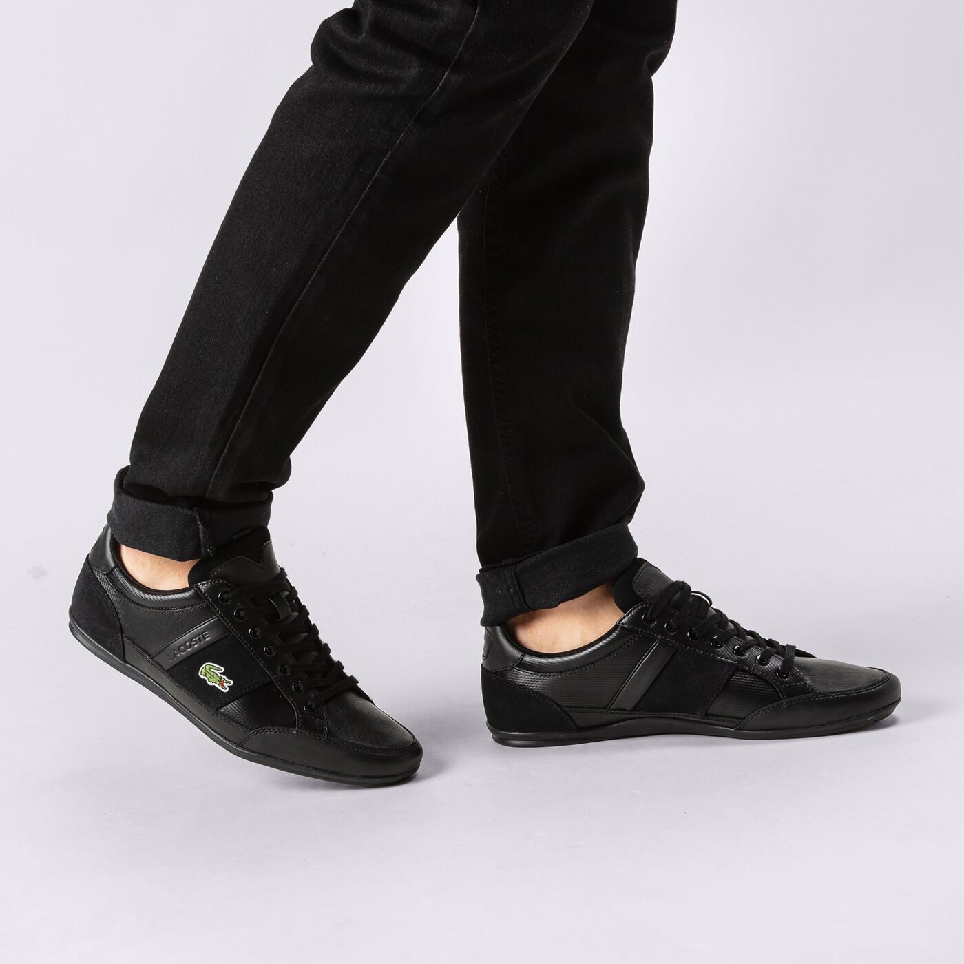 Мъжки маратонки LACOSTE CHAYMON BL 22 2CMA 743cma003502h цвят черен