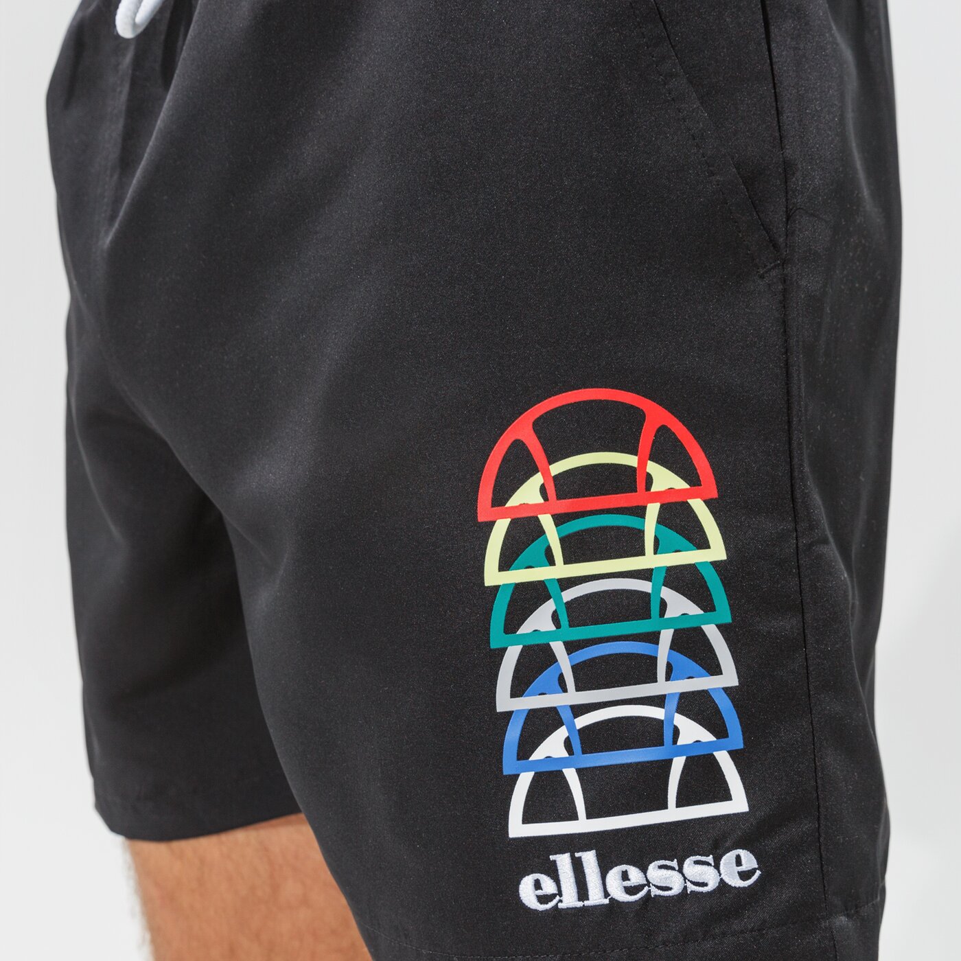 Мъжки къси панталони ELLESSE ШОРТИ LUCCIMA SHORT BLK shi11405011 цвят черен