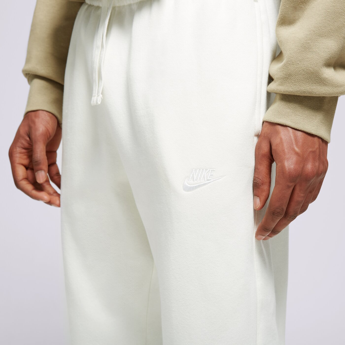 Мъжки панталони NIKE ПАНТАЛОНИ SPORTSWEAR CLUB FLEECE bv2671-133 цвят бежов