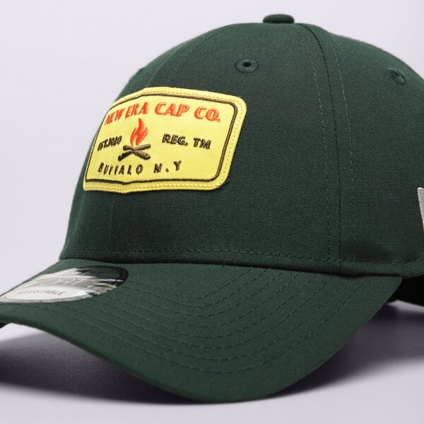 Мъжка шапка с козирка NEW ERA ШАПКА NE REPREVE 940 60424733 цвят зелен