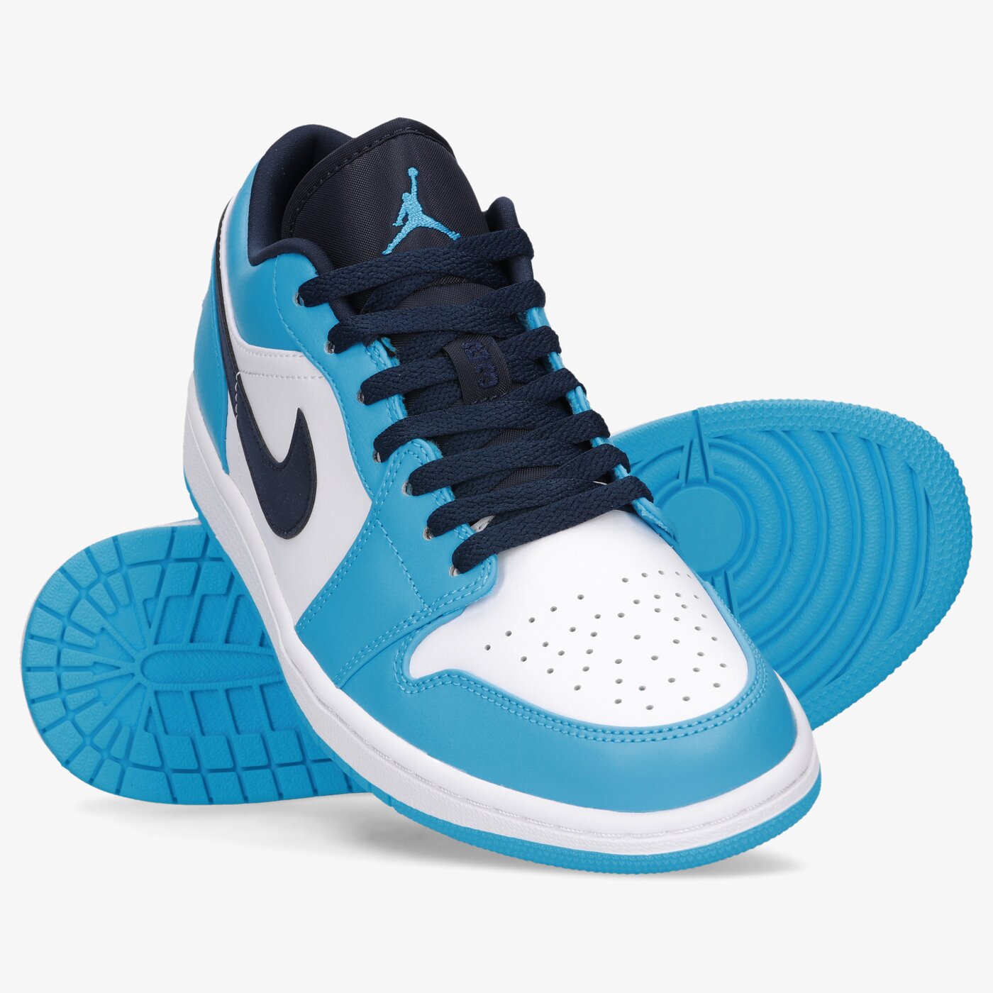 Мъжки маратонки AIR JORDAN 1 LOW  553558-144 цвят бял