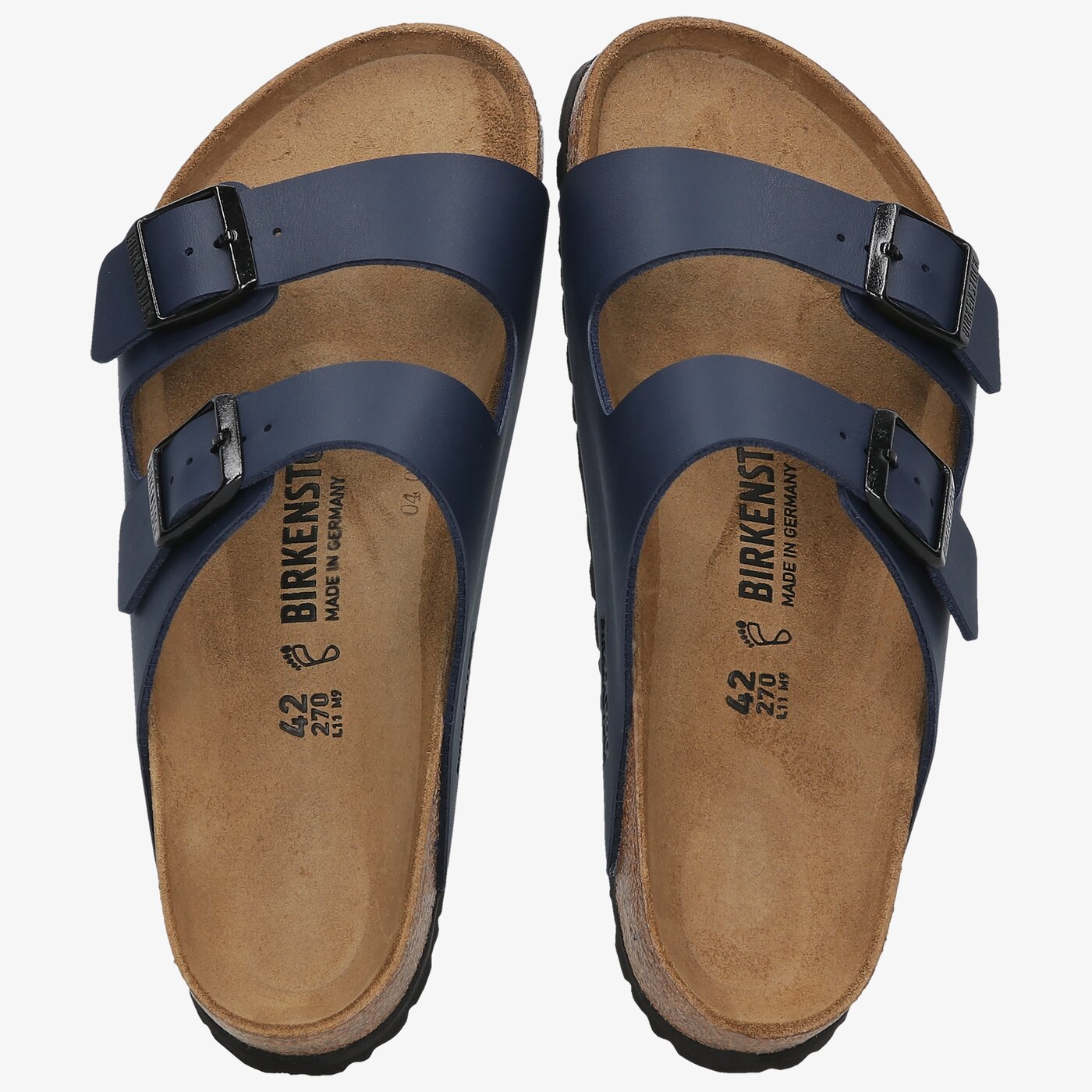 Мъжки чехли и сандали BIRKENSTOCK ARIZONA BS 51751 цвят син
