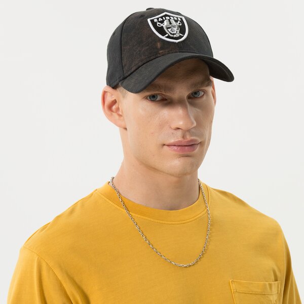 Мъжка шапка с козирка NEW ERA ШАПКА WASHED PACK 940 RAIDERS LAS VEGAS RAIDERS BLK 60240454 цвят черен