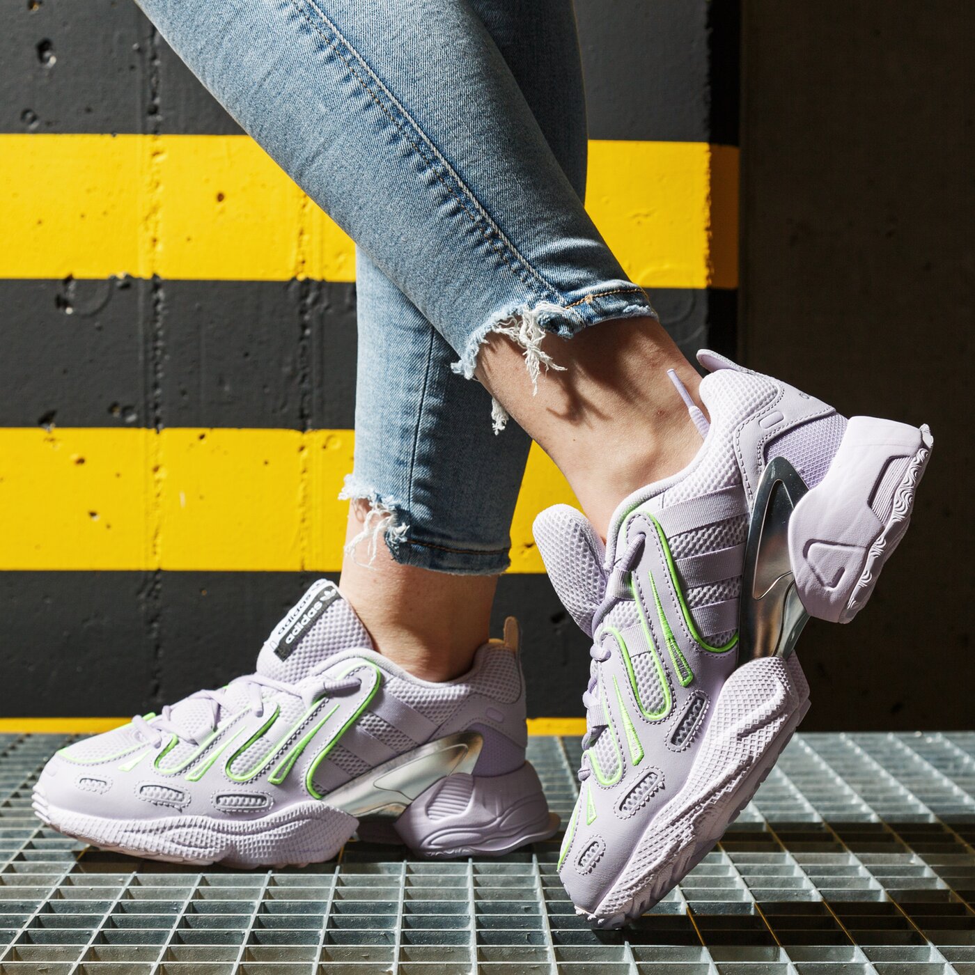 Дамски маратонки ADIDAS EQT GAZELLE W ef5322 цвят виолетов