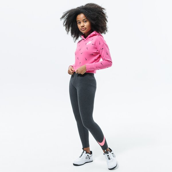 Детски панталони NIKE КЛИН SPORTSWEAR GIRL ar4076-032 цвят черен