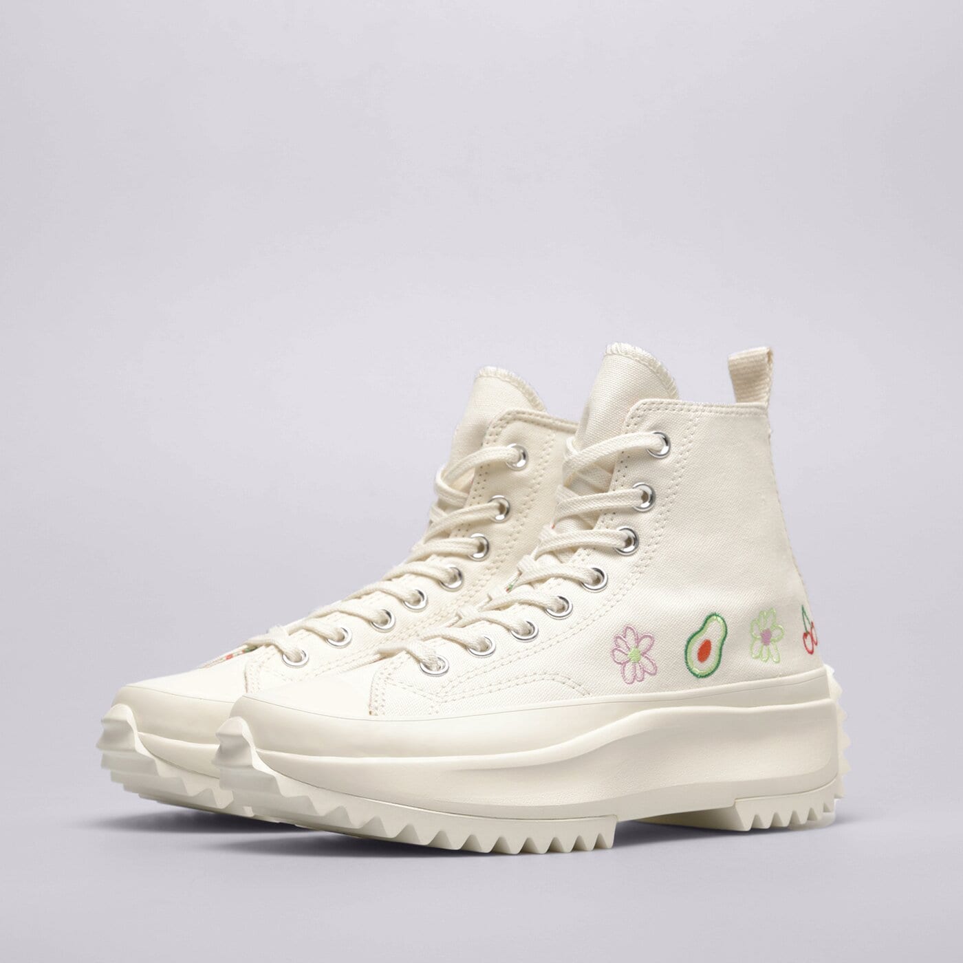 Дамски маратонки CONVERSE RUN STAR HIKE a03560c цвят бял