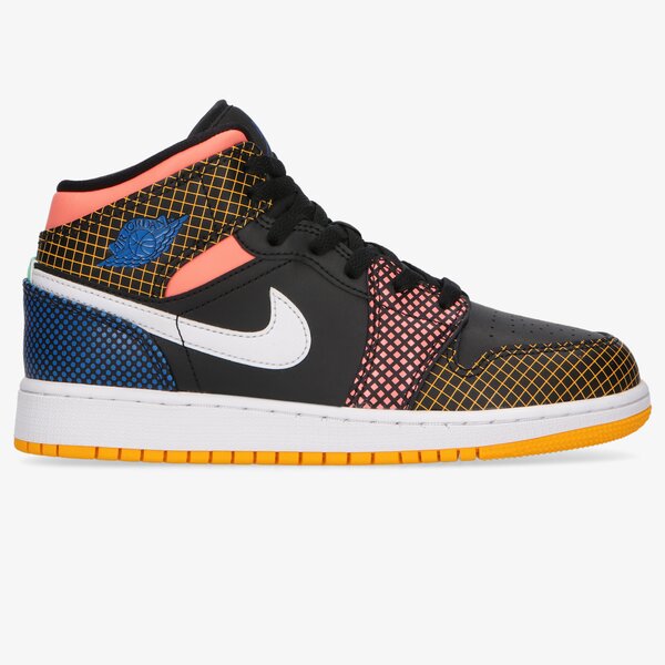 Детски маратонки AIR JORDAN 1 MID MMD dc4092-001 цвят многоцветен