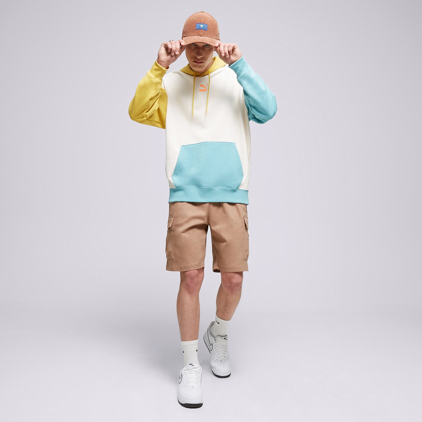 Мъжки суичър PUMA СУИТЧЪР С КАЧУЛКА 534602 534602 65 цвят многоцветен