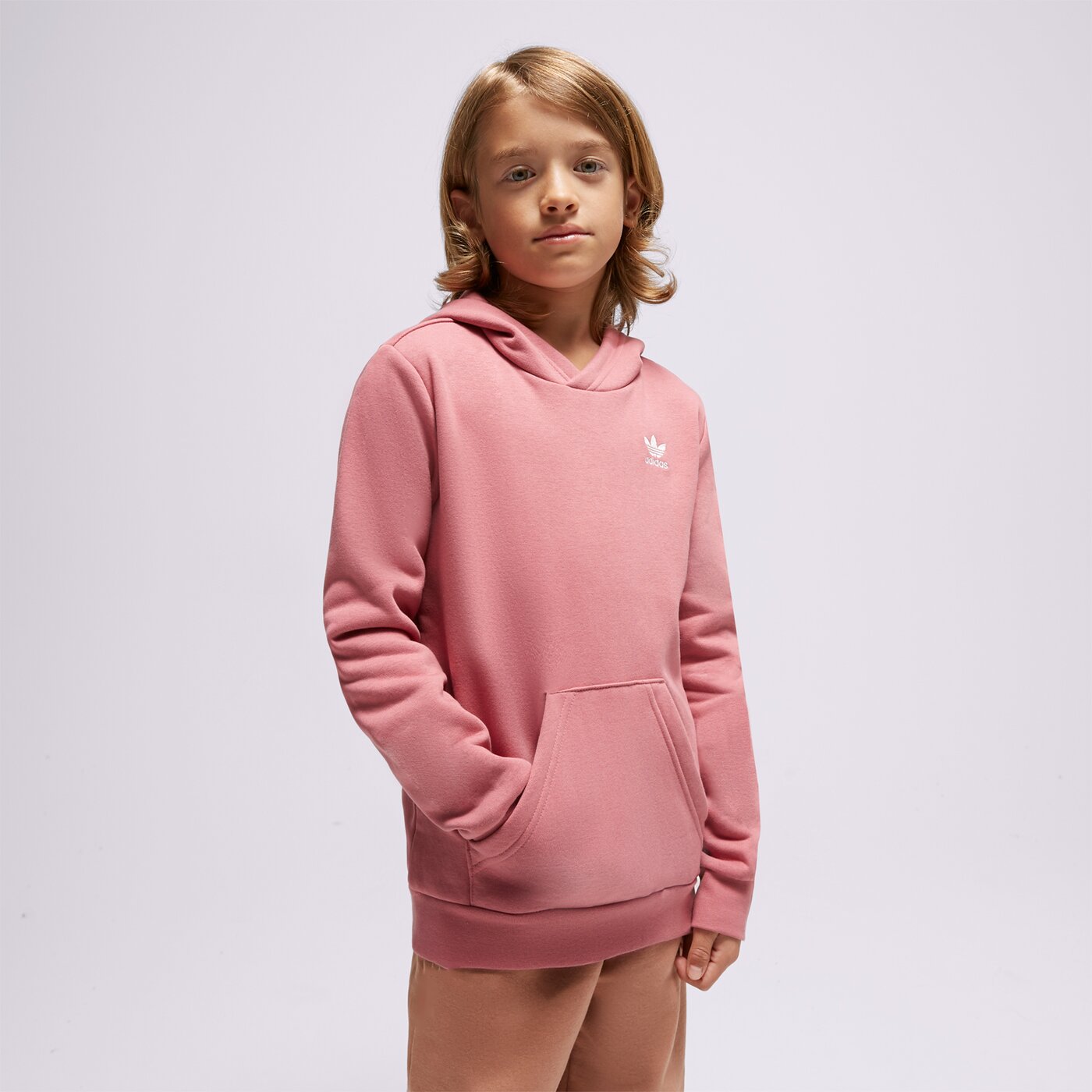 Детски суичър ADIDAS СУИТЧЪР С КАЧУЛКА HOODIE BOY ic3145 цвят сив