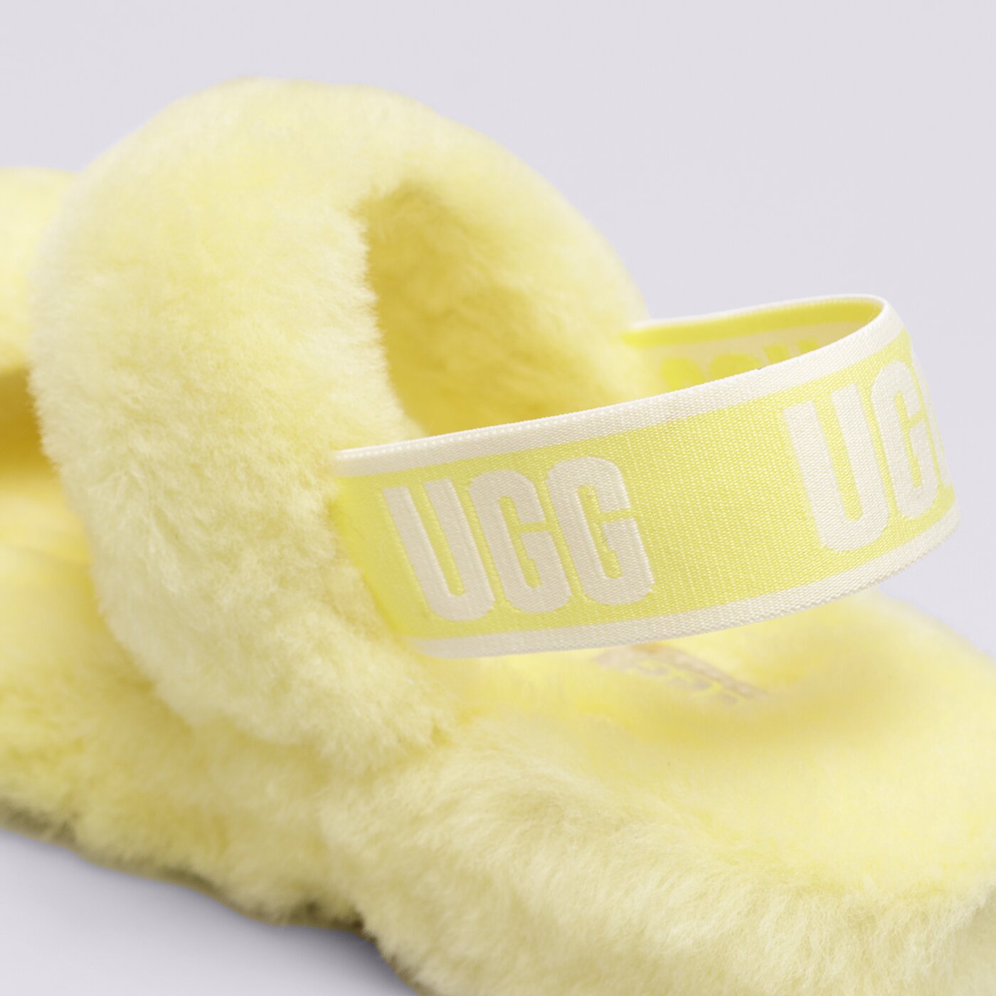 Дамски чехли и сандали UGG OH YEAH 1107953-margarita цвят жълт
