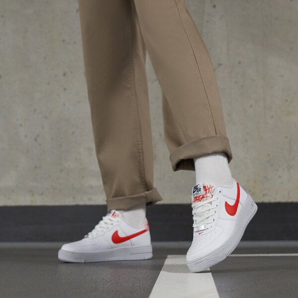 Детски маратонки NIKE AIR FORCE 1 CRATER CLASSIC dm1086-101 цвят бял
