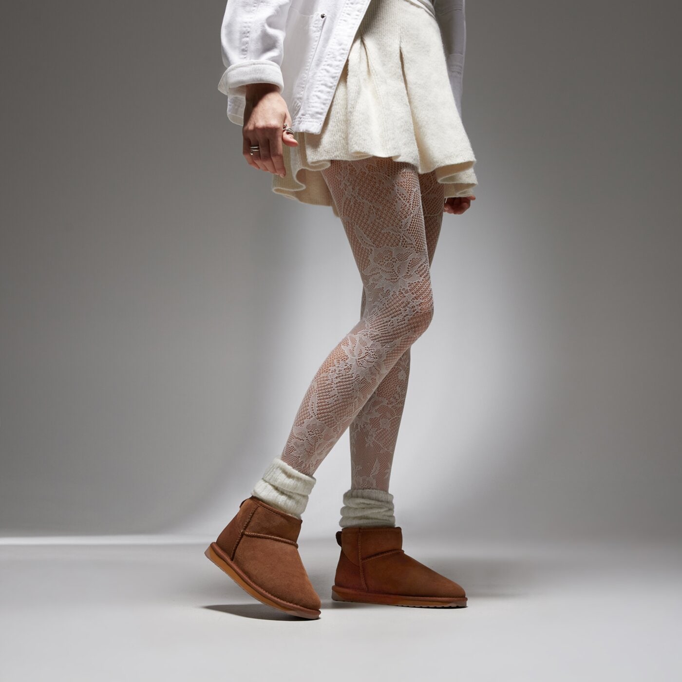 Дамски кежуал EMU AUSTRALIA STINGER MICRO w10937chestnut цвят кафяв