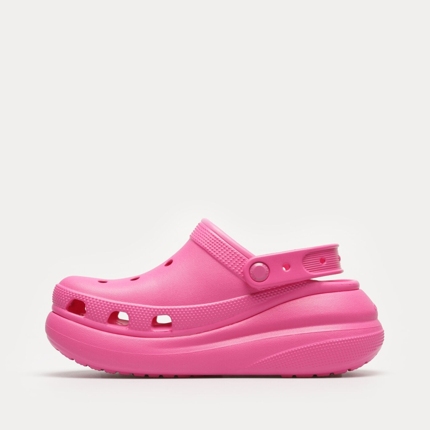 Дамски чехли и сандали CROCS CLASSIC CRUSH CLOG 207521-6ub цвят розов