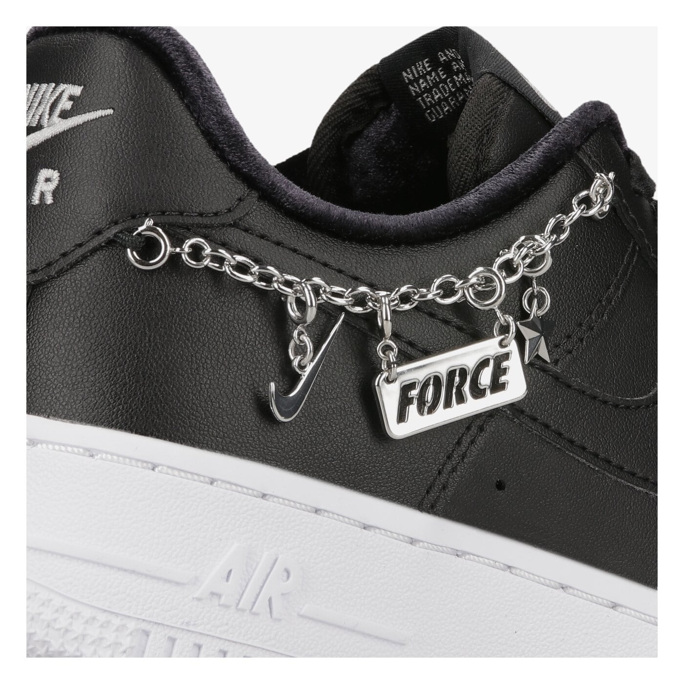 Дамски маратонки NIKE WMNS AIR FORCE 1 '07 LX dd1525-001 цвят черен