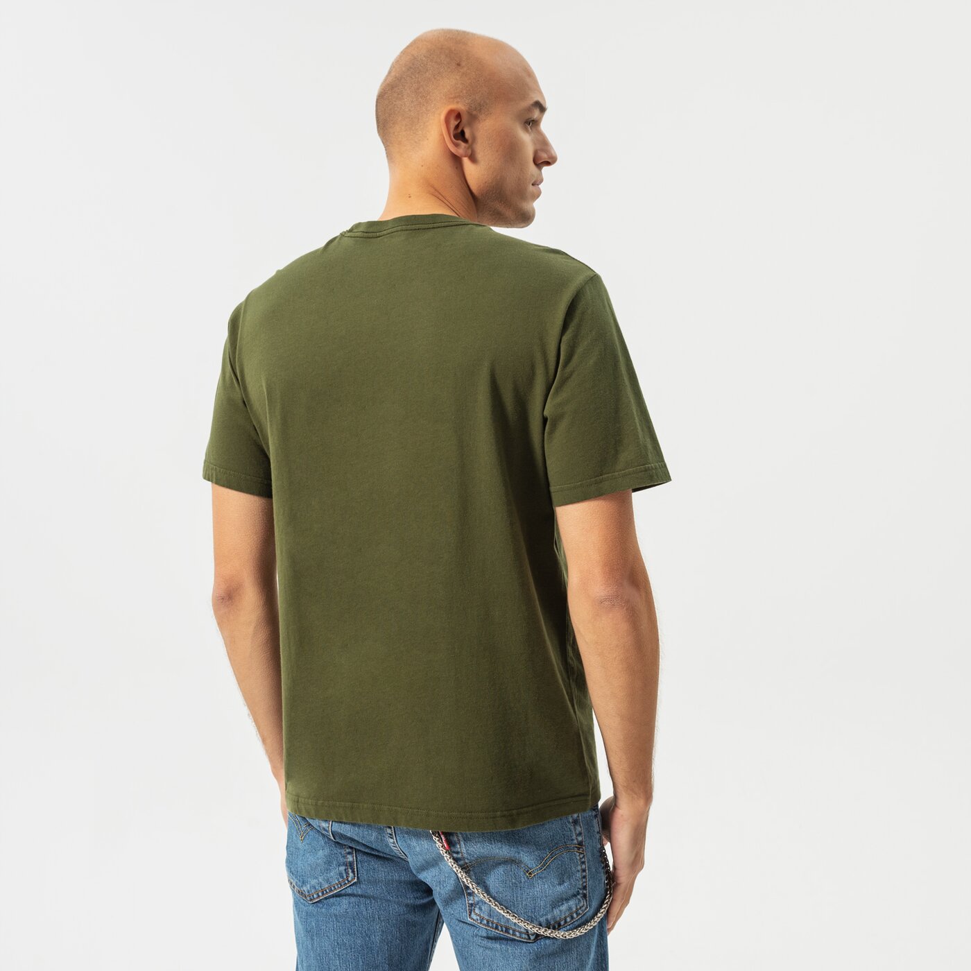 Мъжка тениска LEVI'S ТЕНИСКА SS RELAXED FIT TEE 16143-0524 цвят каки