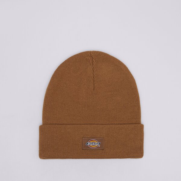 Дамска зимна шапка DICKIES ШАПКА GIBSLAND BEANIE dk0a4x7kbd01 цвят кафяв