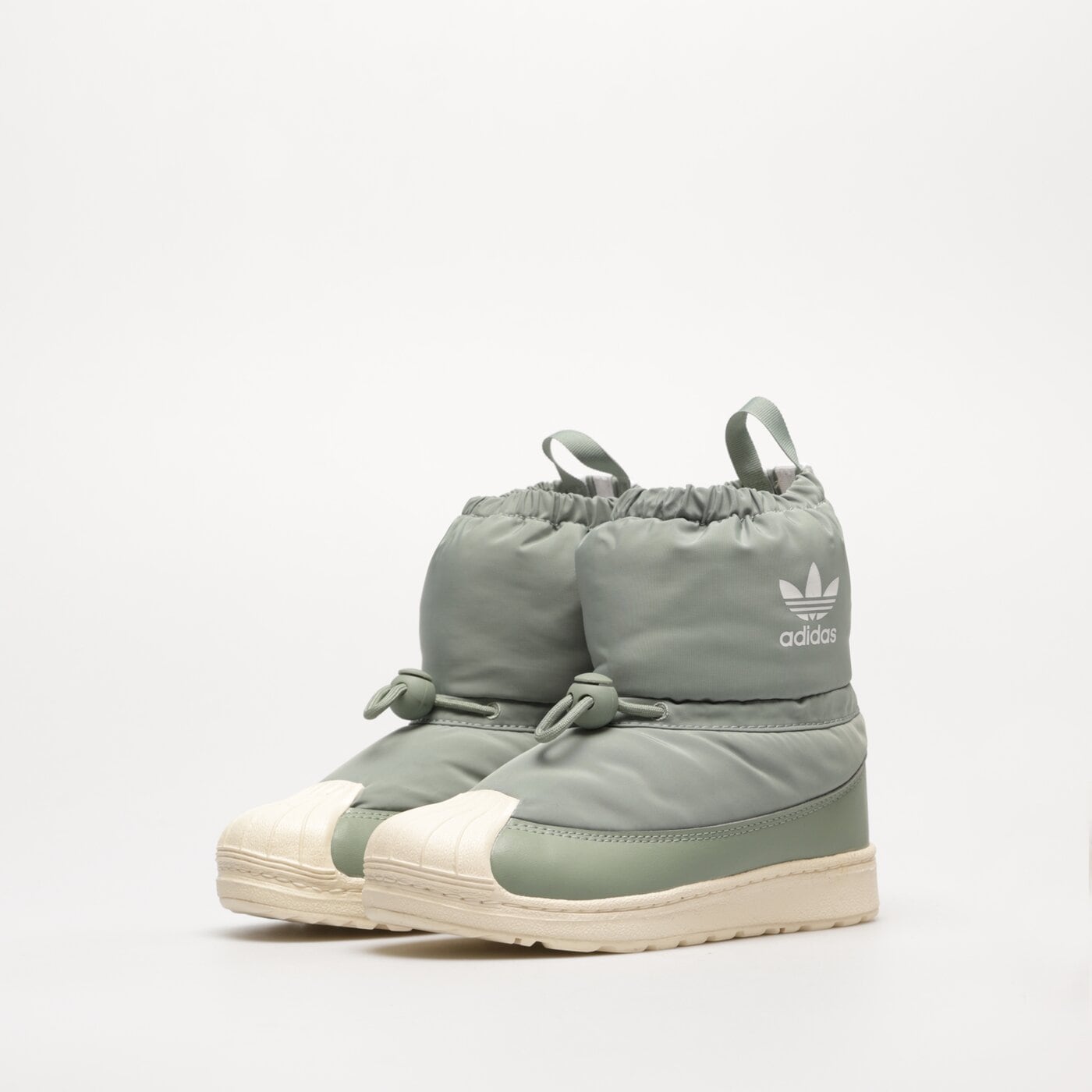 Детски зимни обувки ADIDAS SUPERSTAR 360 BOOT C ig5078 цвят зелен