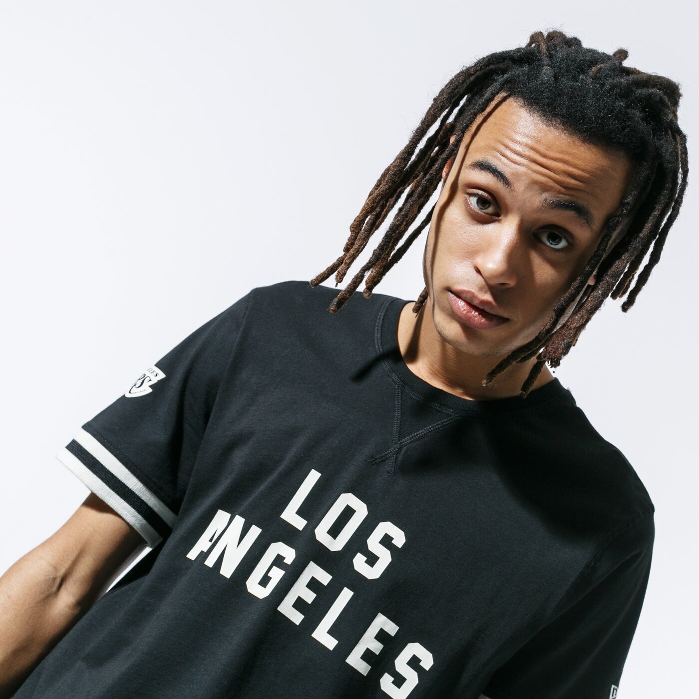 Мъжка тениска NEW ERA ТЕНИСКА NBA WORDMARK TEE LAKERS LOS ANGELES LAKERS B 12123883 цвят черен