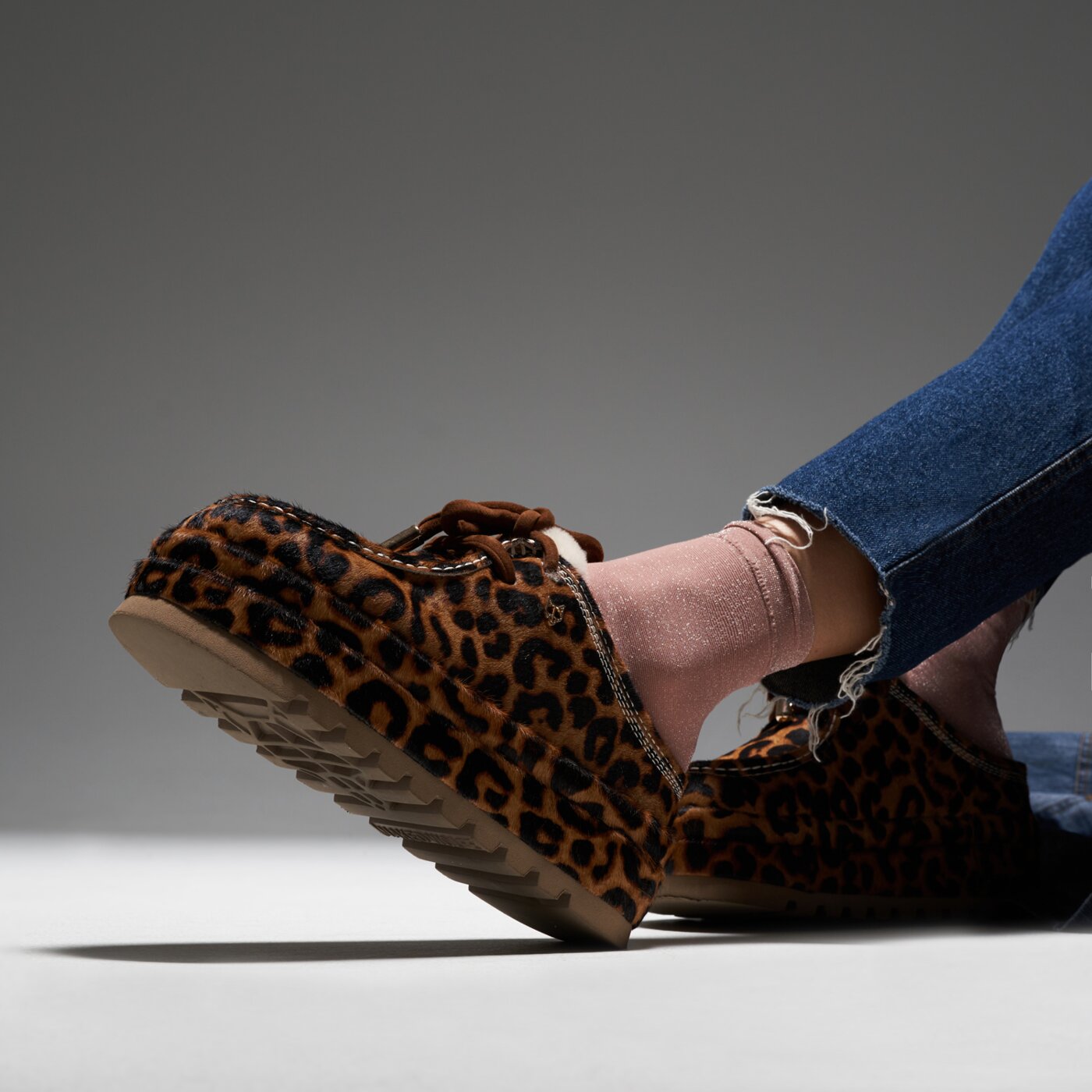 Дамски кежуал NAKED WOLFE BLIZZARD nwblizzardleopard цвят кафяв