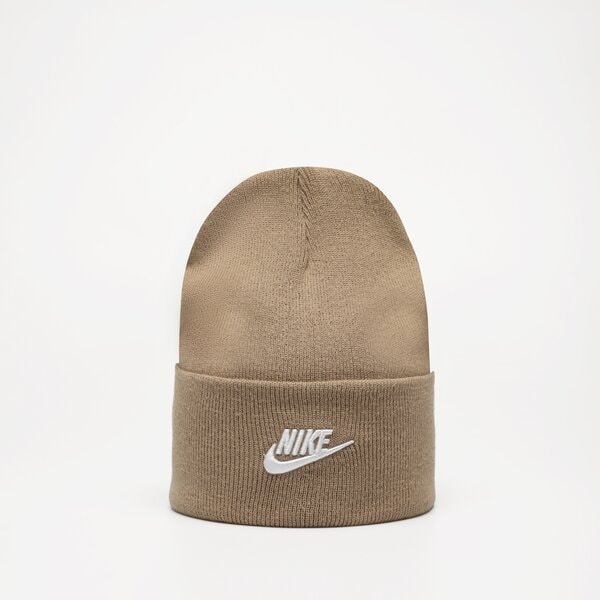 Дамска зимна шапка NIKE ШАПКА U NK PEAK BEANIE TC FUT L fb6528-247 цвят бежов