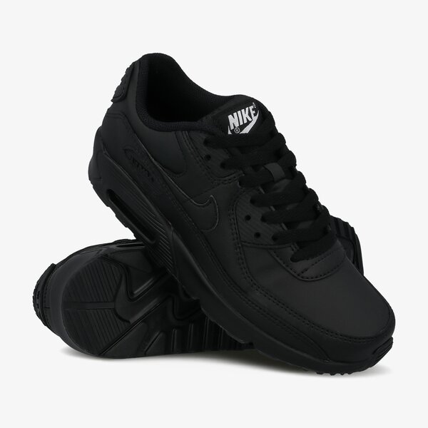 Детски маратонки NIKE AIR MAX 90 LEATHER  cd6864-001 цвят черен