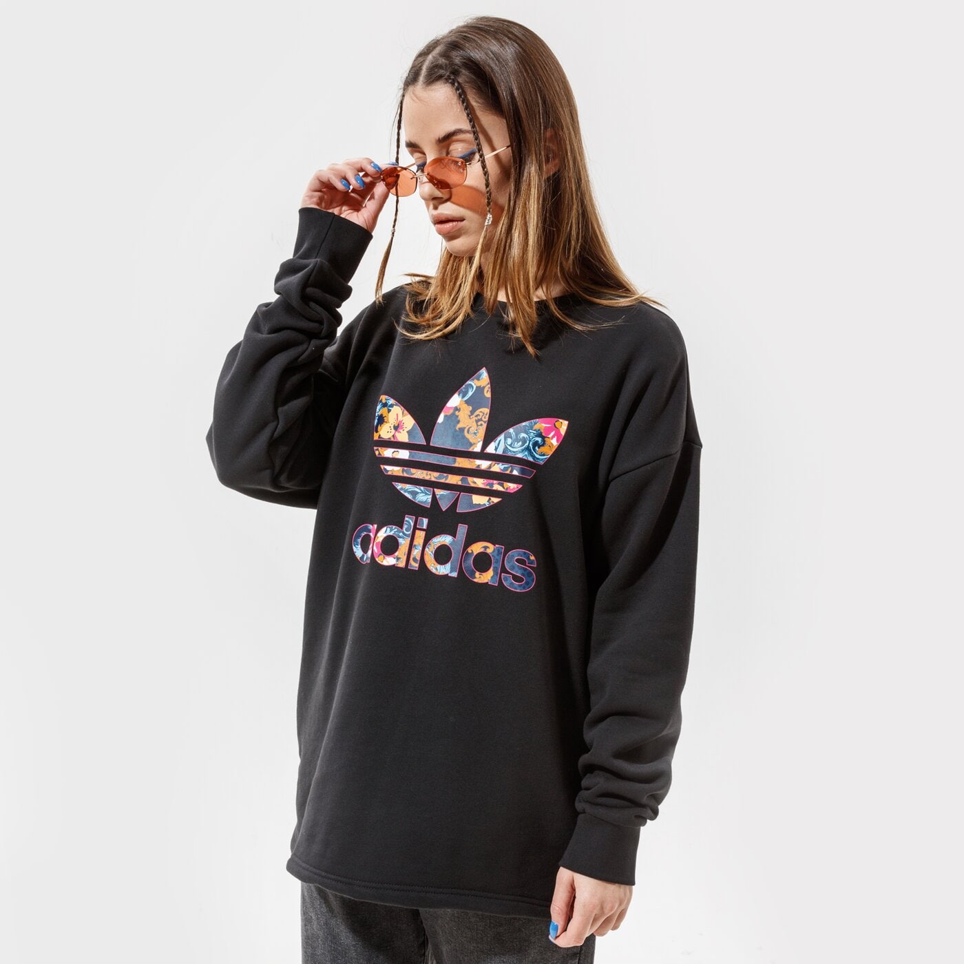 Дамски суичър ADIDAS СУИТЧЪР SWEATSHIRT gn3355 цвят черен