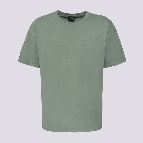 Мъжка тениска PROSTO  ТЕНИСКА BLAC WASHED GREEN kl241mtee123x цвят зелен