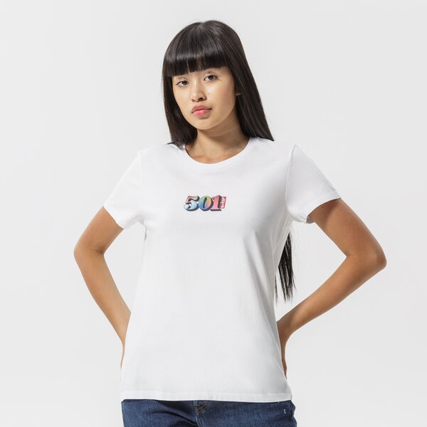 Дамска тениска LEVI'S ТЕНИСКА THE PERFECT TEE 17369-1922 цвят бял