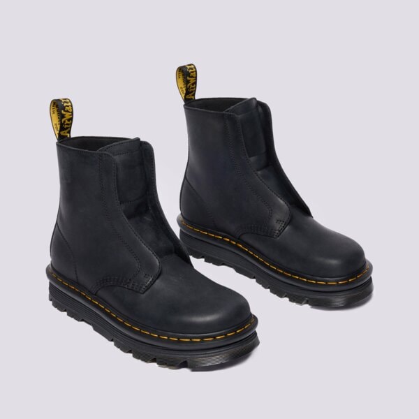 Дамски боти DR.MARTENS ZEBZAG LACELESS BOOT  42653001 цвят черен