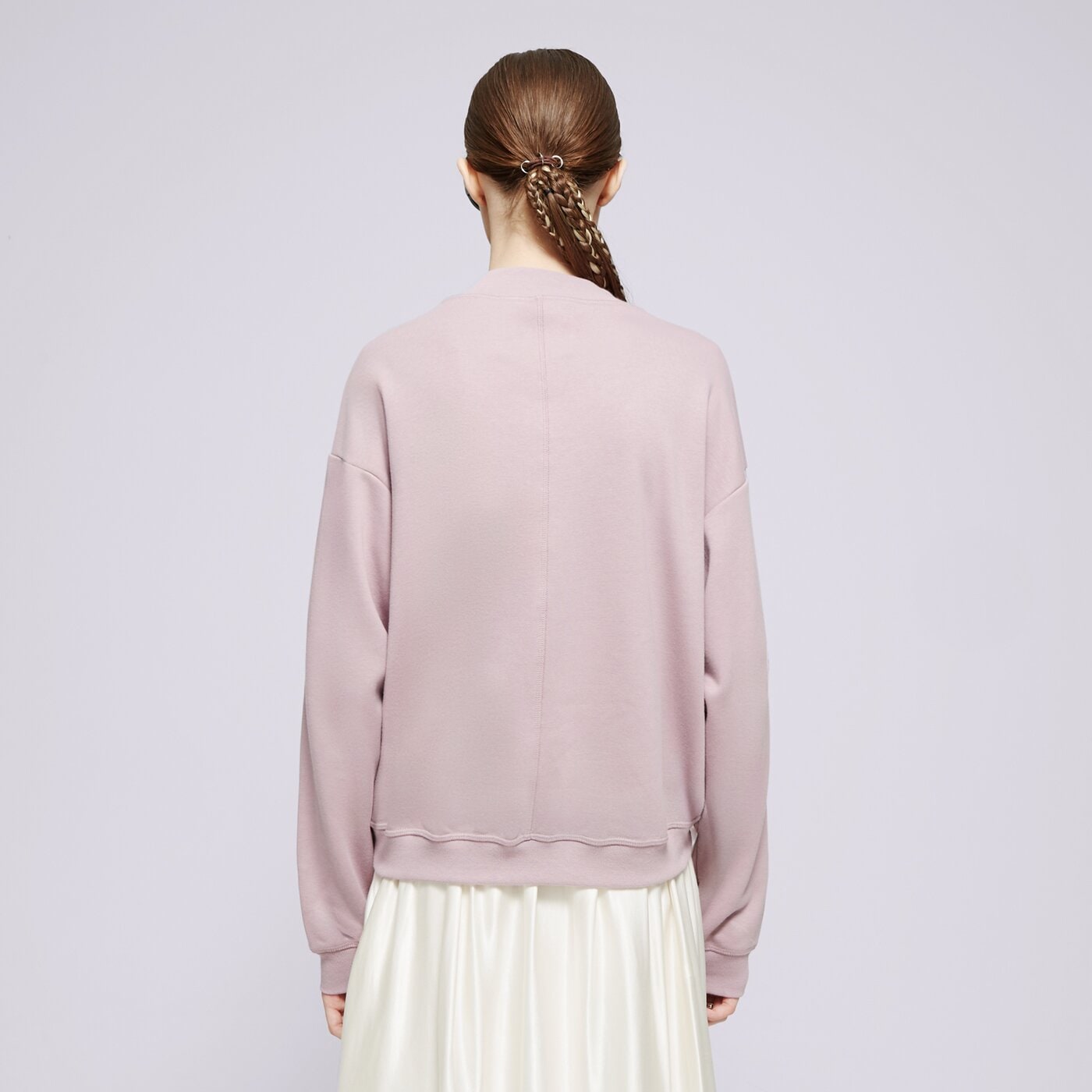 Дамски суичър CHAMPION СУИТЧЪР CREWNECK CROPТОП ECO FUTURE e10007ps162 цвят виолетов