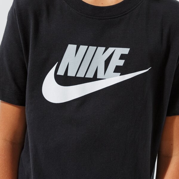 Детска тениска NIKE ТЕНИСКА SPORTSWEAR BOY ar5252-013 цвят черен