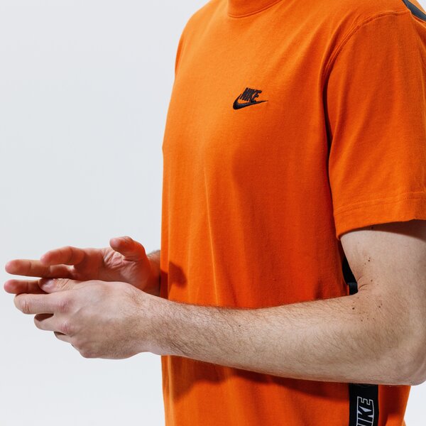 Мъжка тениска NIKE ТЕНИСКА M NSW CE SS KNIT ТОП SNL ++ cz9950-893 цвят оранжев