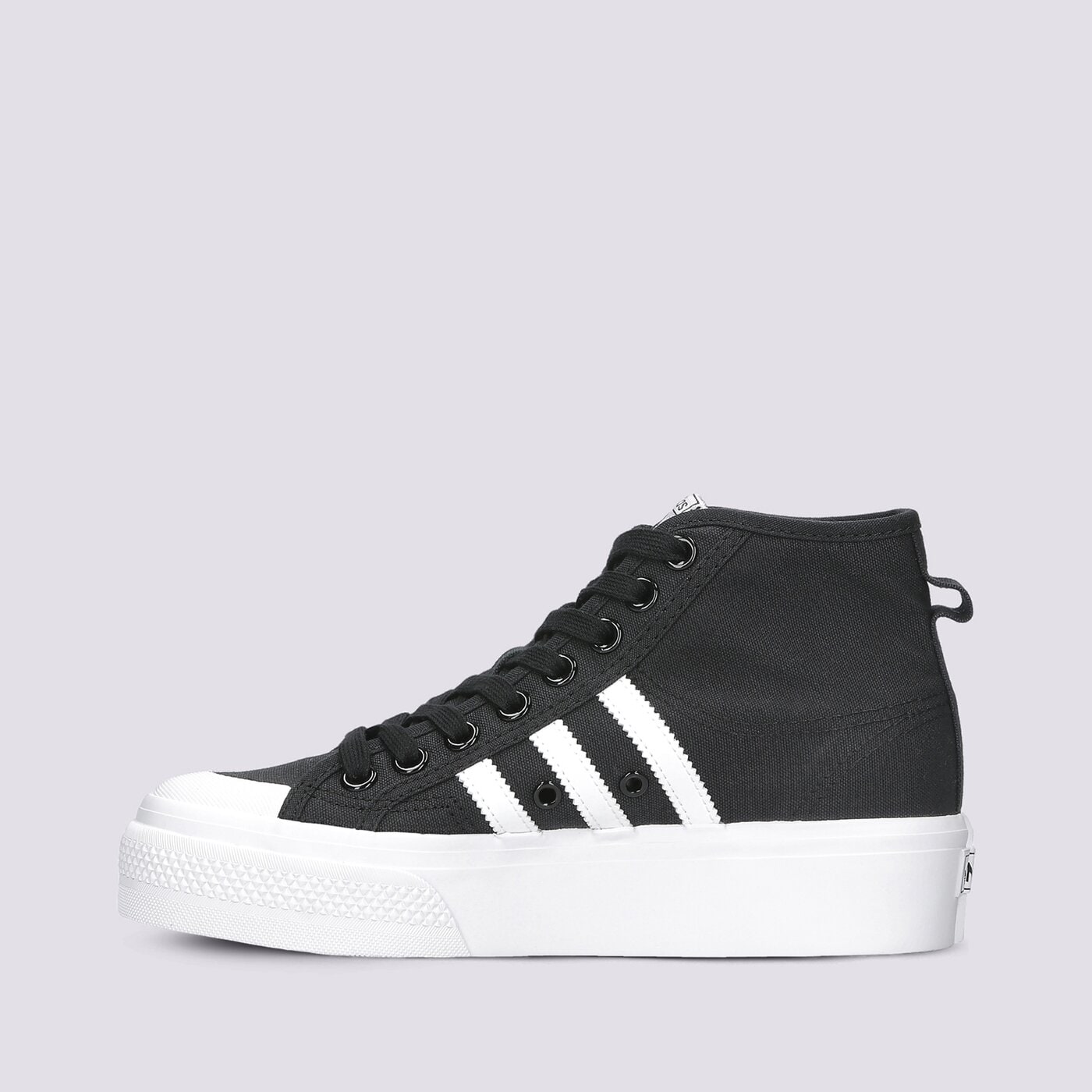 Дамски маратонки ADIDAS NIZZA PLATFORM MID W fy2783 цвят черен