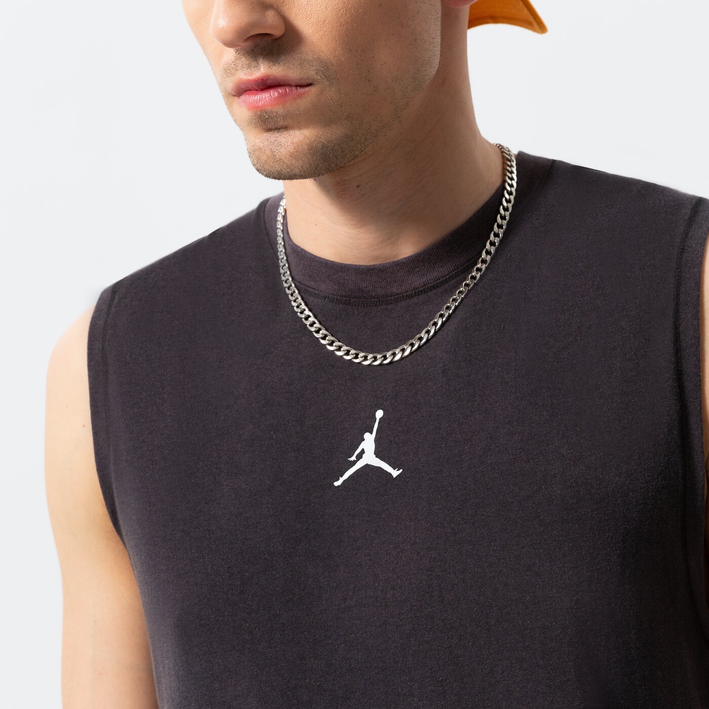 Мъжка тениска JORDAN ПОТНИК M J DF SPRT SLVLS ТОП dm1827-010 цвят черен