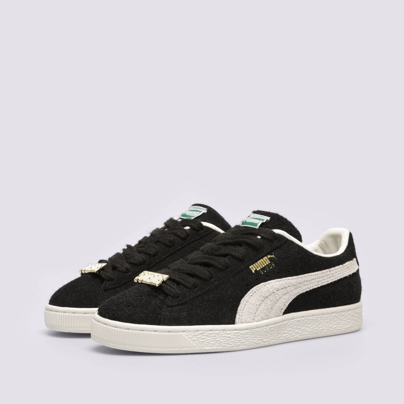 Мъжки маратонки PUMA SUEDE FAT LACE 39316703 цвят черен