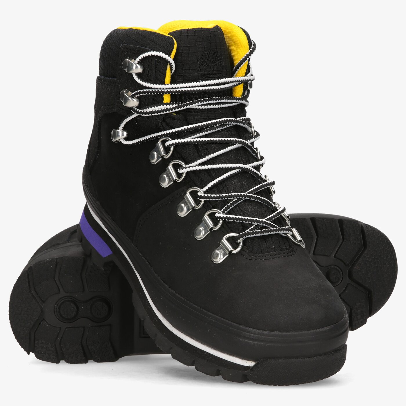 Дамски зимни обувки TIMBERLAND EURO HIKER F/L WP BOOT tb0a2ju60011 цвят черен