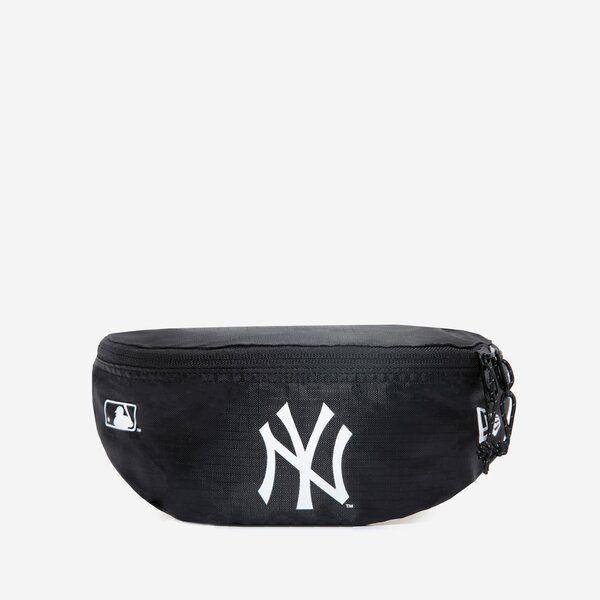 Дамска чанта за кръст NEW ERA ЧАНТА ЗА КРЪСТ MLB MINI WAIST BAG NYY BLK NEW YORK Y 60137393 цвят черен