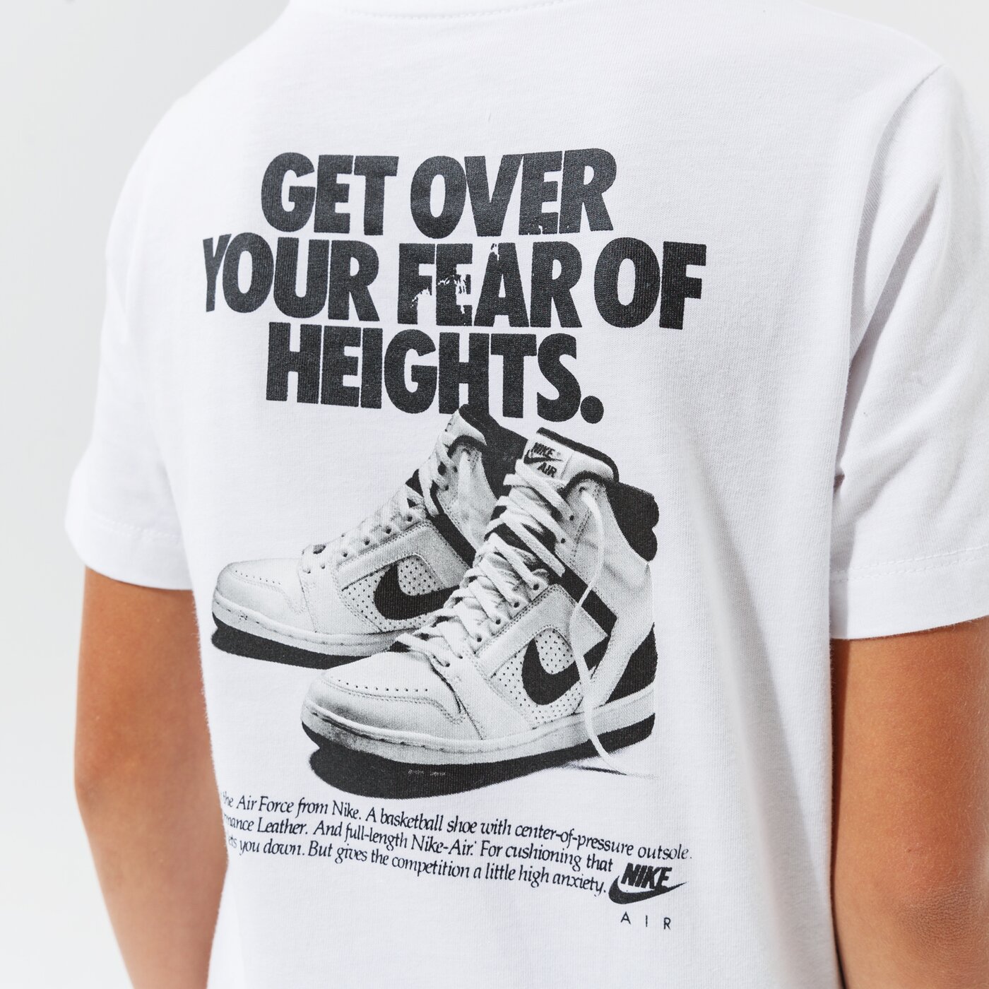 Детска тениска NIKE ТЕНИСКА B NSW TEE AIR C/S FA21 BOY dj6613-100 цвят бял