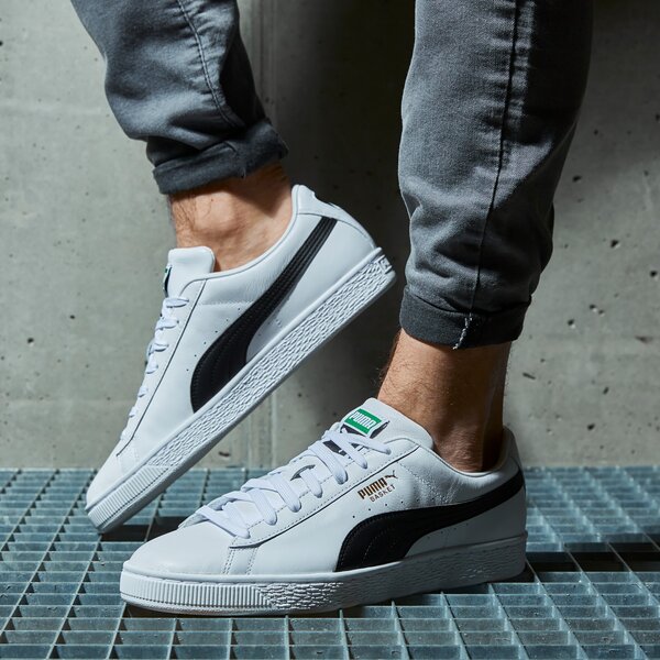 Мъжки маратонки PUMA BASKET CLASSIC XXI 37492302 цвят бял