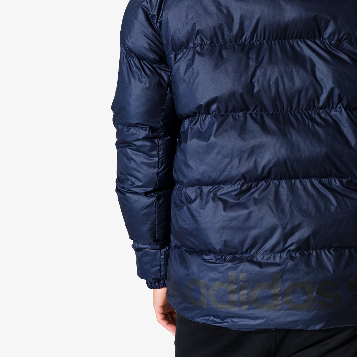 Мъжко зимно яке ADIDAS ЯКЕ HOODED JKT br4782 цвят тъмносин