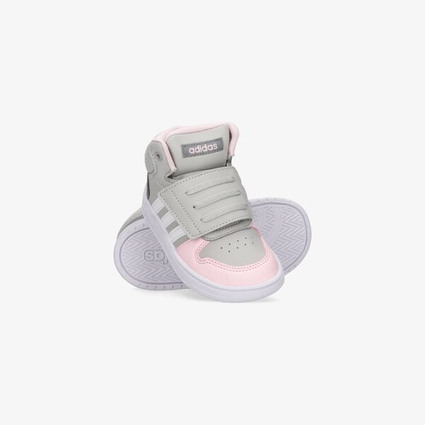 Детски маратонки ADIDAS HOOPS MID 2.0 I gz7779 цвят сив