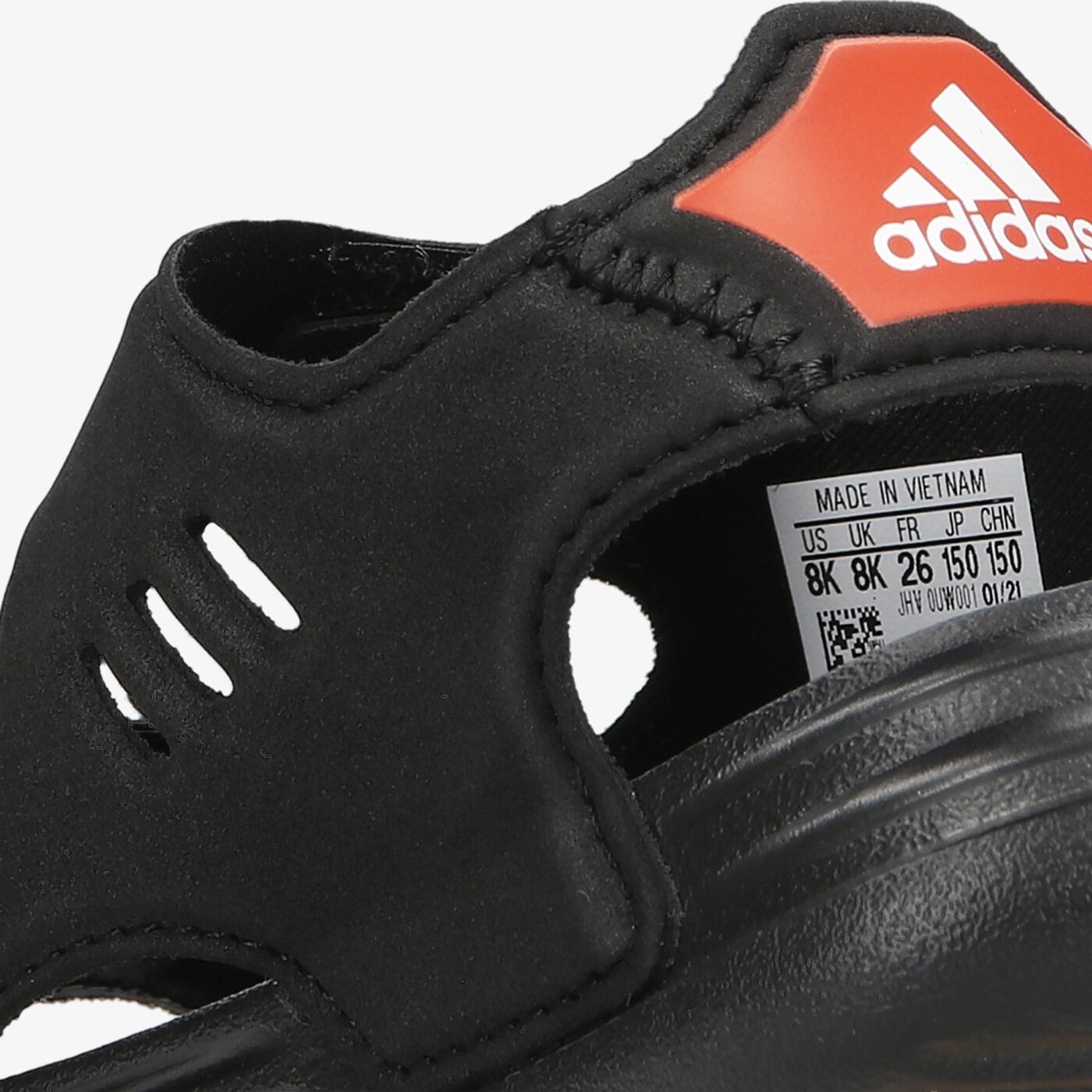 Детски чехли и сандали ADIDAS SWIM SANDAL I fy8064 цвят черен