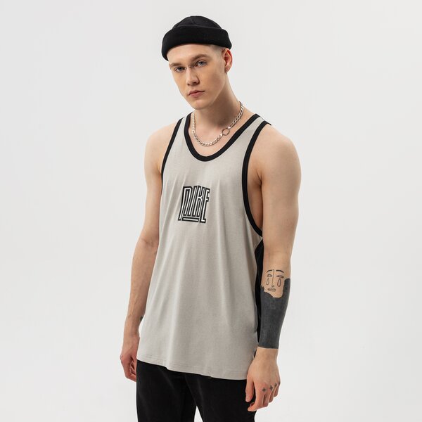 Мъжка тениска NIKE ПОТНИК M NK DF JSY STARTING FIVE NBA dh7136-052 цвят сив