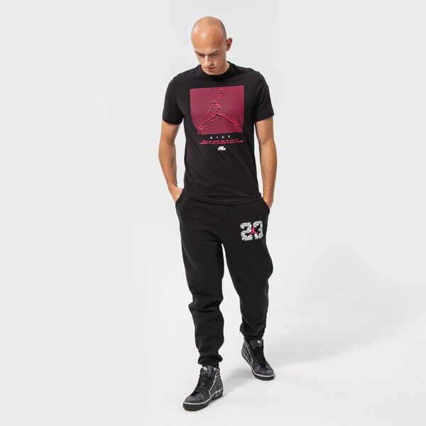 Мъжка тениска JORDAN ТЕНИСКА M J JMPMN GFX SS CREW dh8972-011 цвят черен