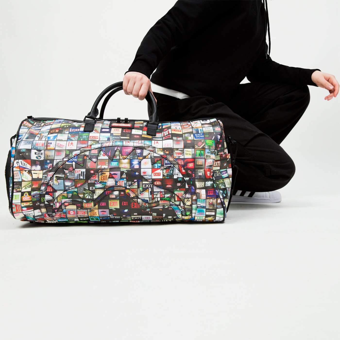 Дамски сак SPRAYGROUND ЧАНТА EXIT SIGN 910d4786nsz цвят многоцветен